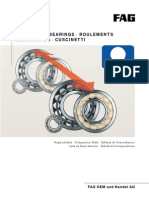 Bearing Cross Referance Interchange With FAG PDF