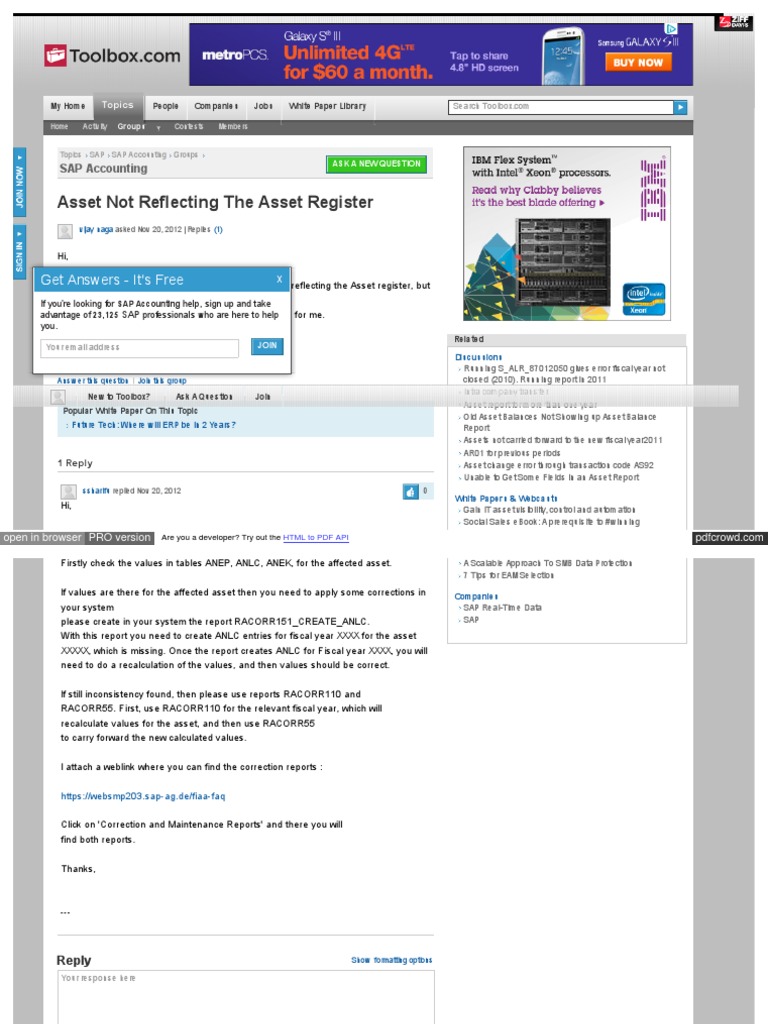 Sap Ittoolbox Com Groups Technical Functional Sap Acct Asset 2 | PDF ...