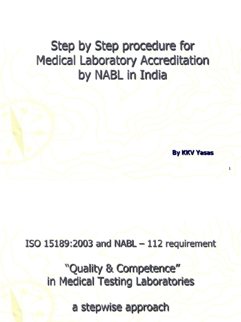 Step By Step Procedure For Medical Laboratory Accreditation Pdf