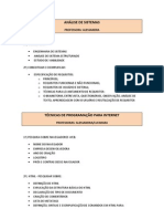 Atividades Domiciliares de Tpi I e As