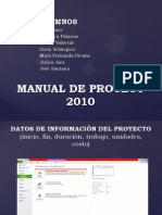 Manual de Proyect 2010