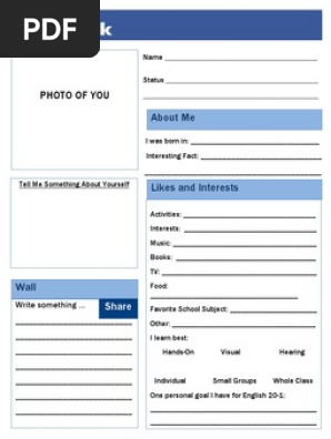 facebook profile