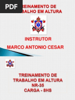 Treinamento - Trabalho Em Altura