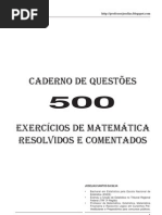52872950 500 Questoes Matematica Professor Joselias