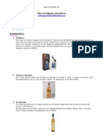 Bebidas Alcoholicas