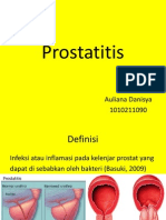 A prostatitis gyakrabban fertőző