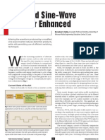 Modified Sine-Wave Inverter Enhanced With New Waveform