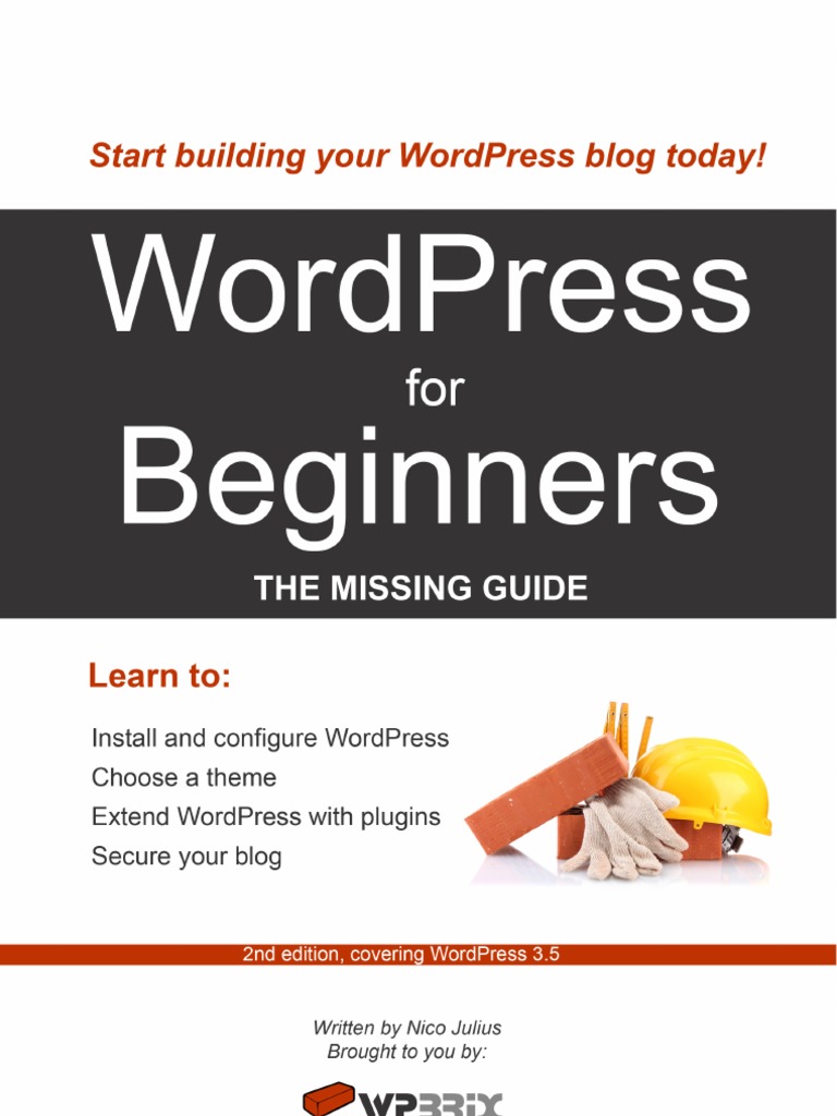 Essential WordPress Guide for Beginners | PDF | Word Press | Hyperlink