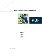 Download Pembelajaran Komunikasi Dokter Pasien by necel SN12896595 doc pdf