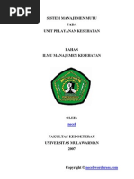 Download Sistem Manajemen Mutu Pada Unit Pelayanan Kesehatan by necel SN12896609 doc pdf