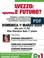 PD Cavezzo, Incontro Con Draghetti