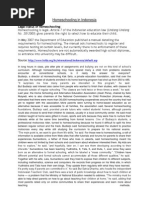 Download Homeschooling in Indonesia by Muhammad Nazrin SN128984316 doc pdf