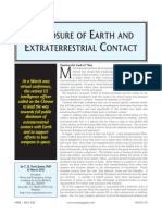 Disclosure of Earth and Extraterrestrial Contact