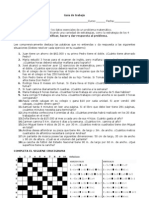 Guía de trabajo 6º basicos