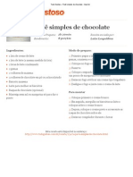 Pavê Simples de Chocolate PDF