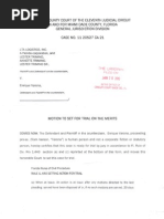 8. LTA LOGISTICS vs Enrique Varona (Setting for Trial, Mediation, Mediation Fails)