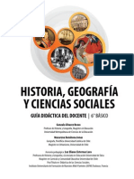 Texto Del Docente Historia, Geografía y Ciencias Sociales 6° Básico