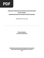 Download kebijakan konversi lahan pertanian guna meningkatkan ketahanan pangan nasional by Abdul Fatah SN129033195 doc pdf
