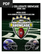 2013 BSN Collegiate Showcase Media Guide