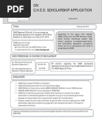 application form scholarship for dost Cognition Scholarship    CHED  Form  Psychology