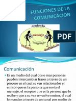 Funciones de La Comunicacion