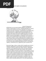Globalização e Fluxos de Capitais