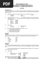 Download NUST Entry Test  2013 Sample Paper by Shawn Parker SN129072650 doc pdf