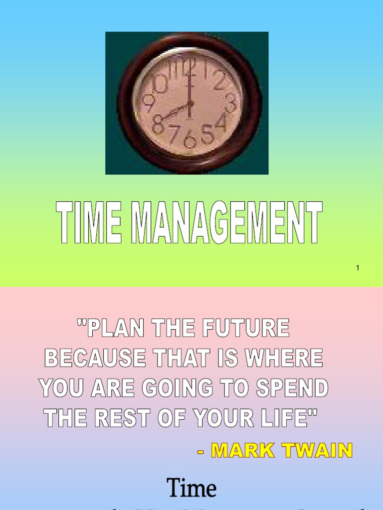 Time Management | PDF