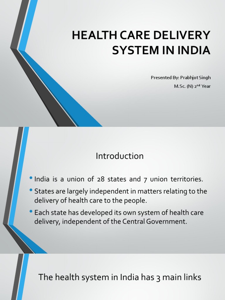 Health Care Delivery System in India | PDF | Hospital | Patient