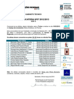 Convocatoria Inter-Selecoes Regionais n07 d13m3