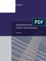 Employment Issues in The United Arab Emirates