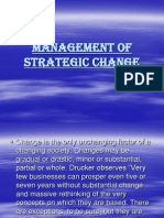 Management of Strategic Change