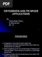 Cryogenics and Its Space Applications