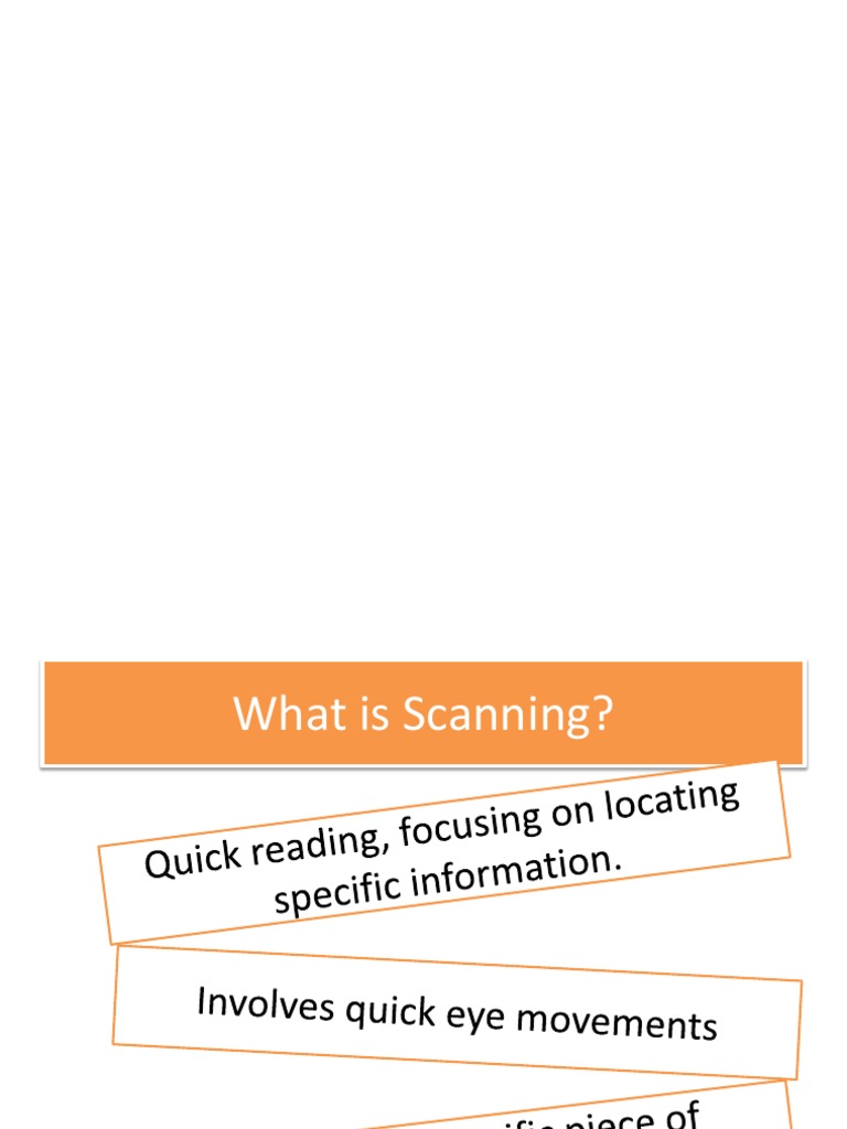Understanding Scanning Techniques | PDF