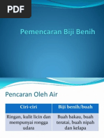 Penyebaran biji benih