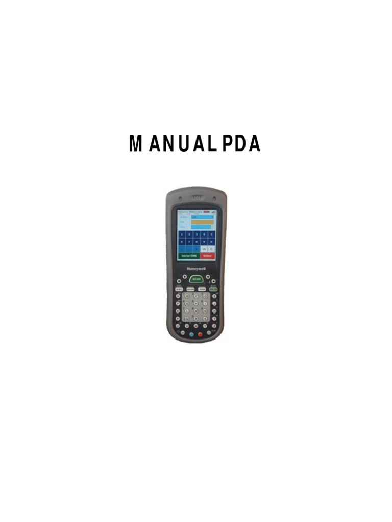 Manual de Uso y Configuración de PDA | PDF | Asistente personal digital ...