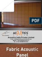AC Tics: Fabric Acoustic Panel Fabric Acoustic Panel