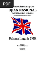 Soal Try Out Un Bahasa Inggris SMK Paket 55