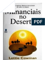 Mananciais No Deserto - Devocional