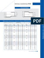 INF - PIP - CT - Reducciones Concéntricas y Excéntricas 1 A 16 in ANSI - B169, ASTM A-234 PDF