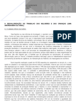 A Desvalorização Do Trabalho Das Mulheres E Das Crianças (Uma Abordagem Cultural)