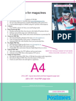 Sample PDF File For Magazines: WWW - Kroonpress.ee/icc