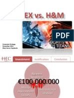 Inditex vs. H&M: Corporate Strategy November 2012 Marc Ferrer Capdevila