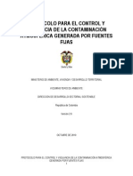 Res-2153- PROTOCOLO PARA EL CONTROL Y VIGILANCIA DE LA CONTAMINACIÓN ATMOSFÉRICA GENERADA POR FUENTES FIJAS