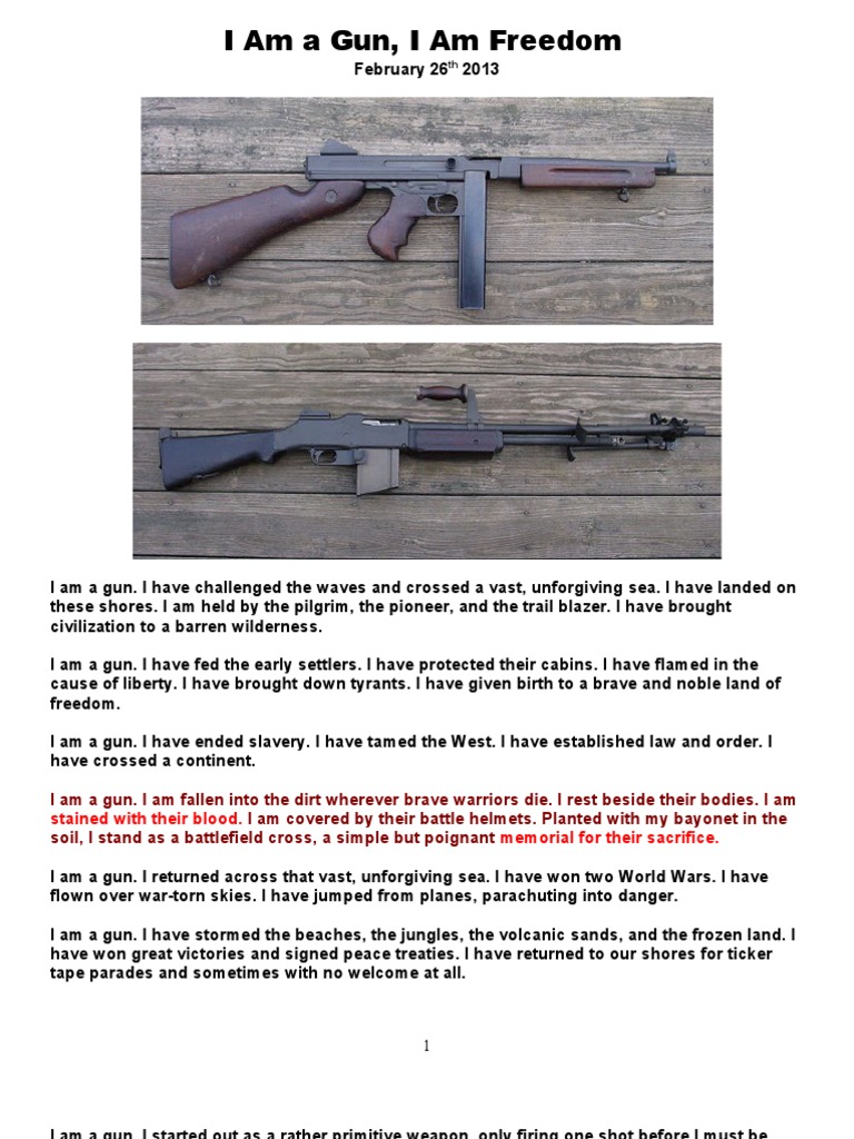 The Dual Nature of Guns in History | PDF | Evil | Unrest