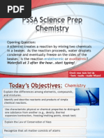 PSSA Prep Chemistry