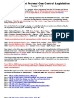 Tracking Current Federal Gun Control Legislation.doc