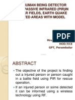 Human Detector Using Pir Sensor