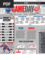 Download Game Day March 7 Oilers at Red Wings by Edmonton Sun SN129140536 doc pdf