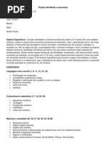 Projeto Identidade e Autonomia Maternal